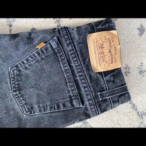Levi’s Washed Black Jeans